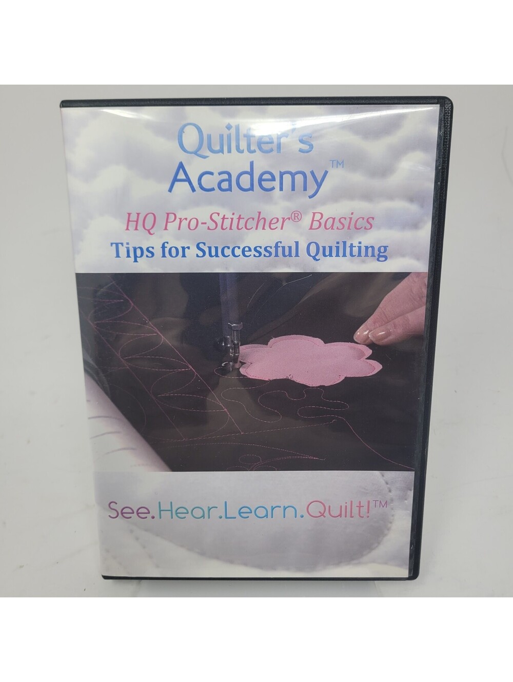 Quilter's Academy HQ Pro-Stitcher Basics Tips DVD Handi Quilter Longarm Quilting